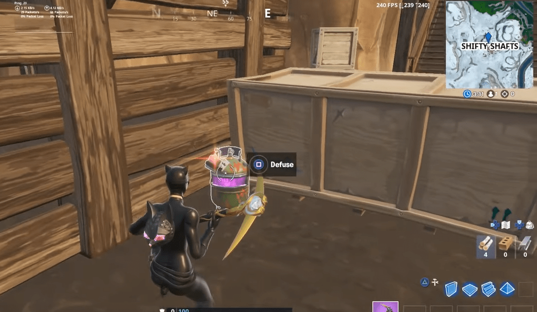 Fortnite Joker Gas Canister Shifty Shafts Location