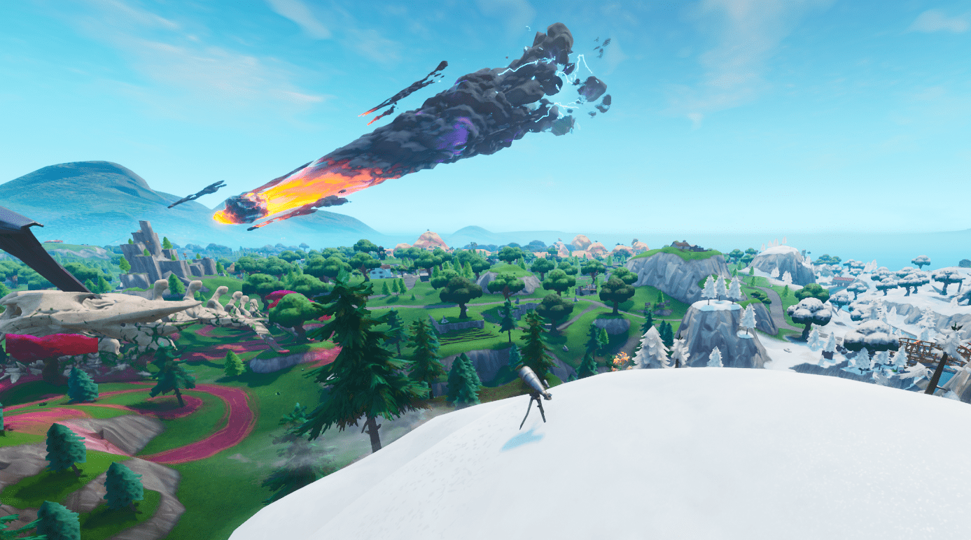 Fortnite Telescope Location Northeast of Shifty Shafts