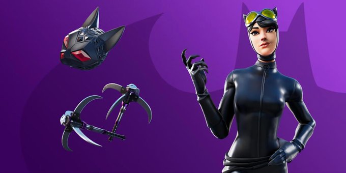Fortnite X Batman leaked Catwoman Skin
