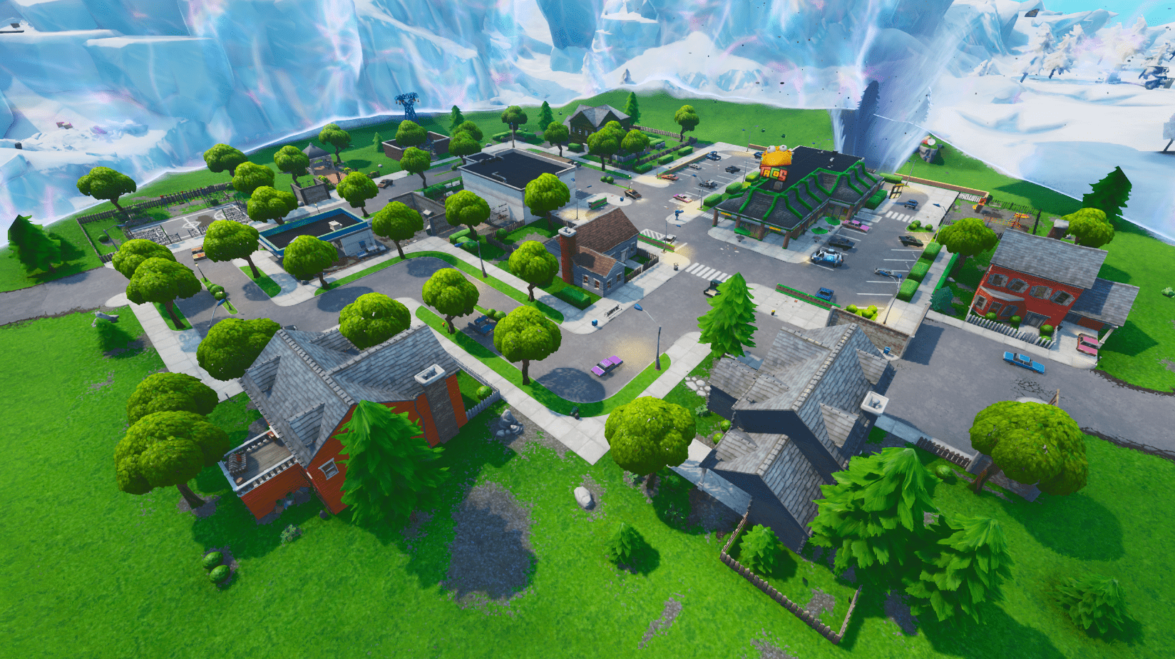 Fortnite v10.30 Map Changes - Greasy Grove
