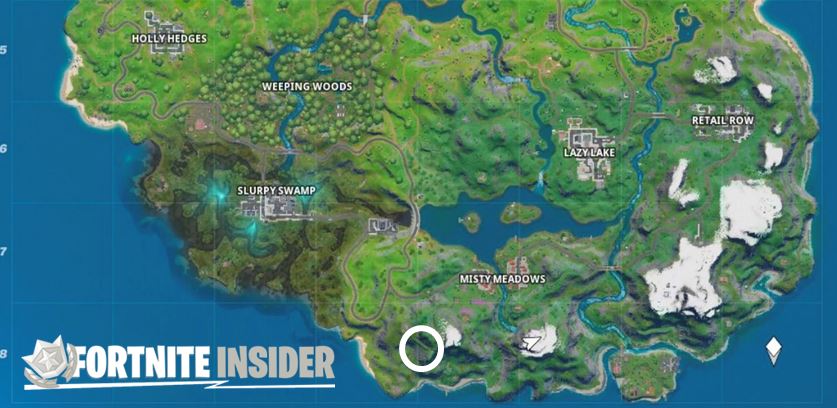 Boat Launch Fortnite Map Location