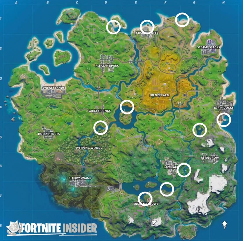 Fortnite Boat Locations