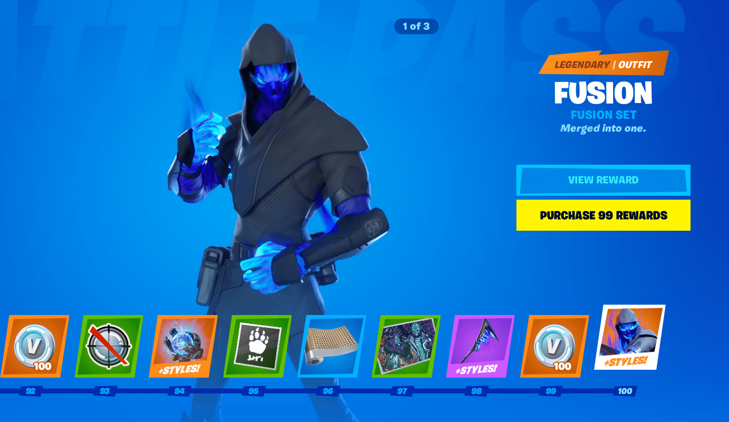 Fortnite Chapter 2 - Season 1 Battle Pass 96-100