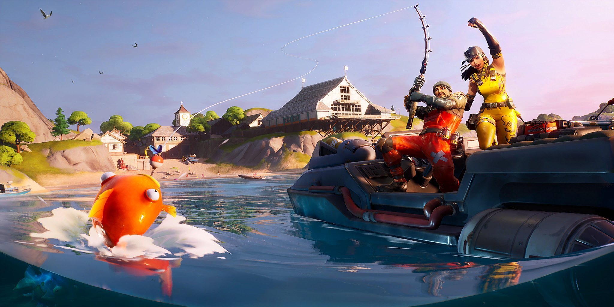 Fortnite Chapter 2- Season 1 Week 2 Open Water Mission Loading Screen