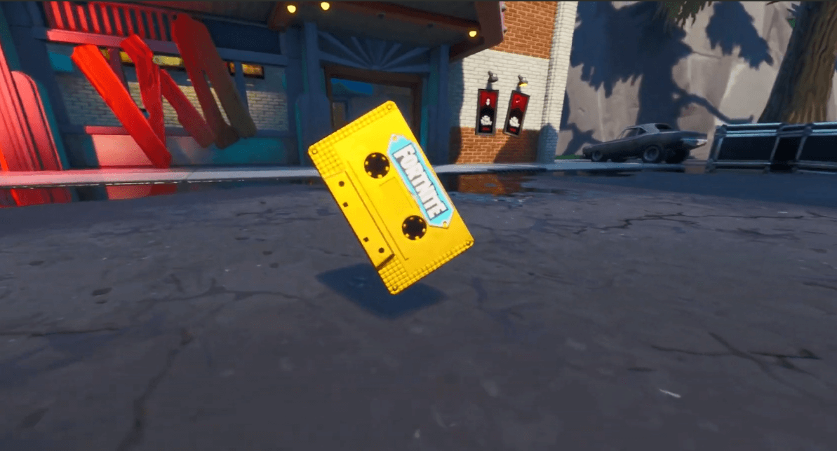Fortnite Visitor Tape Recording Gotham City Location