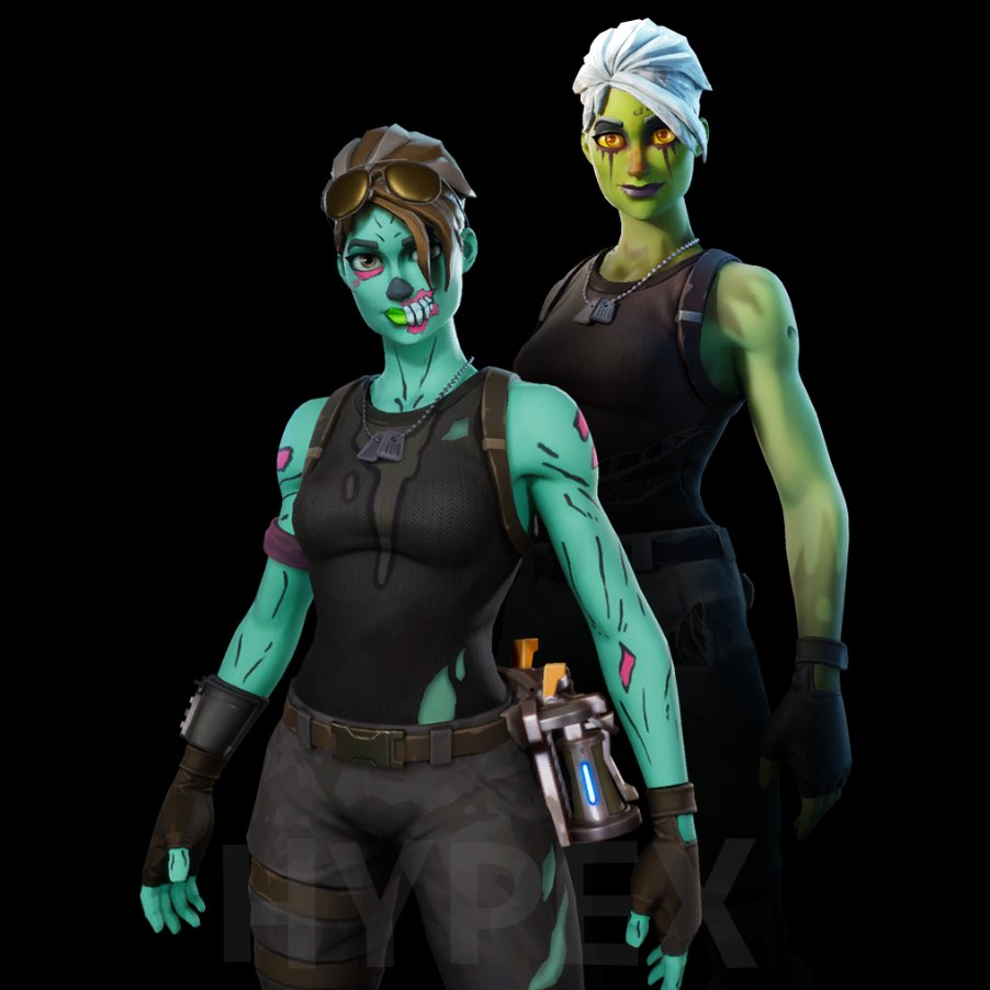 Fortnite v11.01 Leaked Ghoul Trooper Skin Style