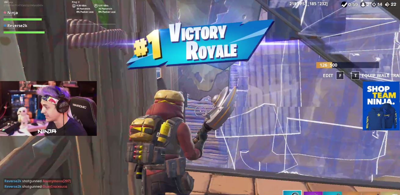 Ninja Reverse2k Win Record