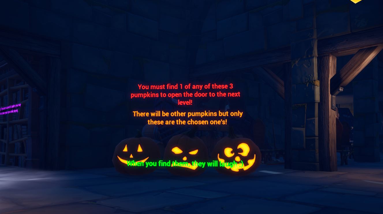 Find the Pumpkin Creative Fortnite Island