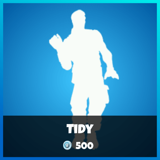 Fortnite Emote - Tidy