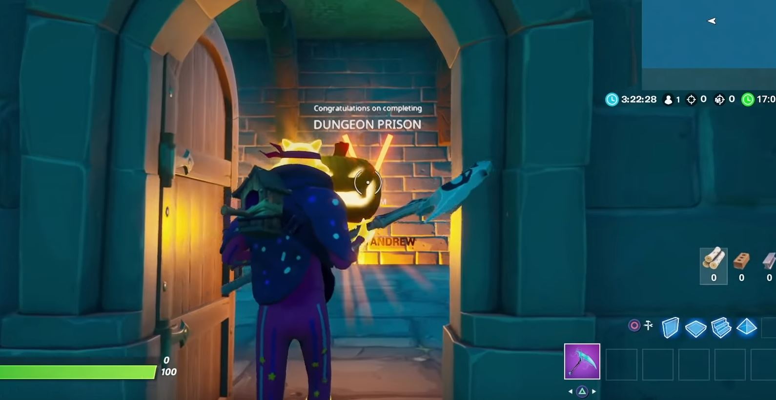 Fortnite Infernum Final boss Pumpkin