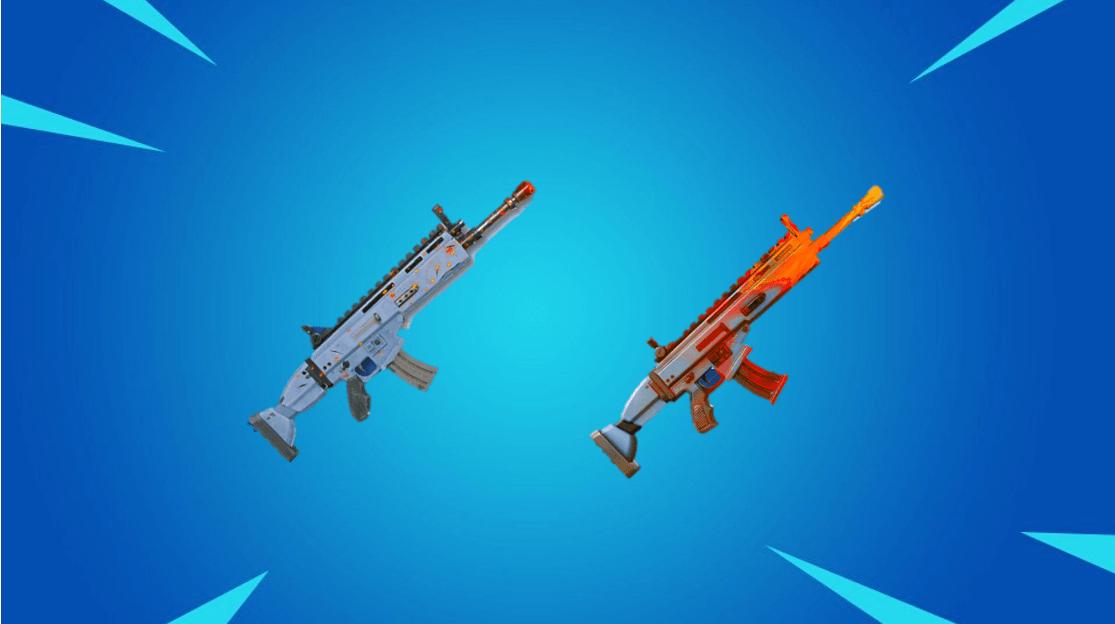 Fortnite Weapon Flame Wave Animated Wrap Concept