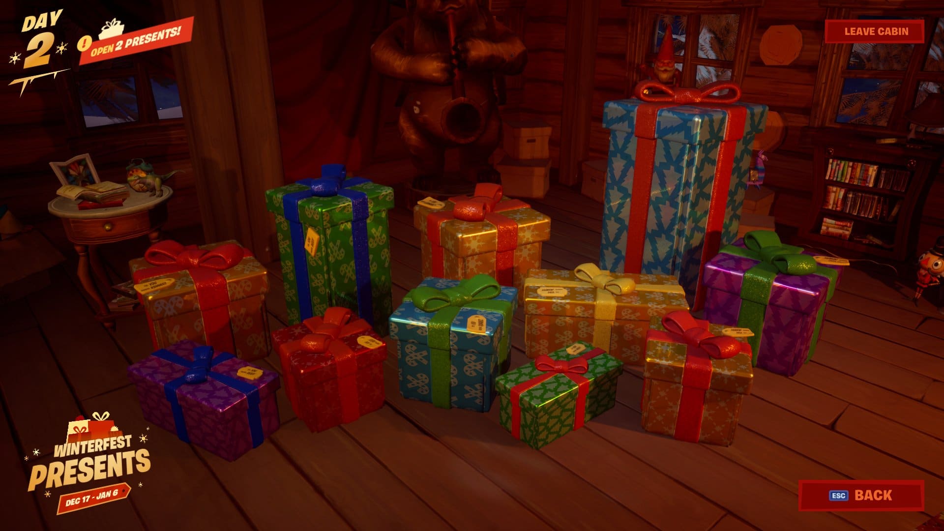 Fortnite Winterfest Presents Leaked In-Game