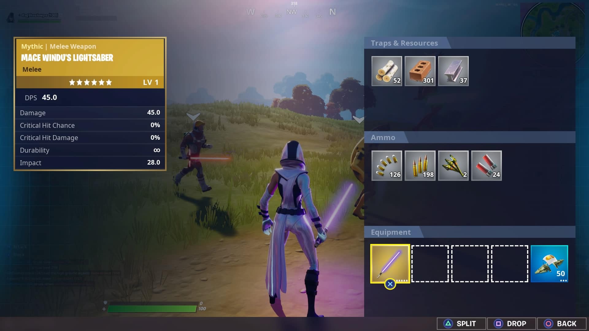 Lightsaber Stats