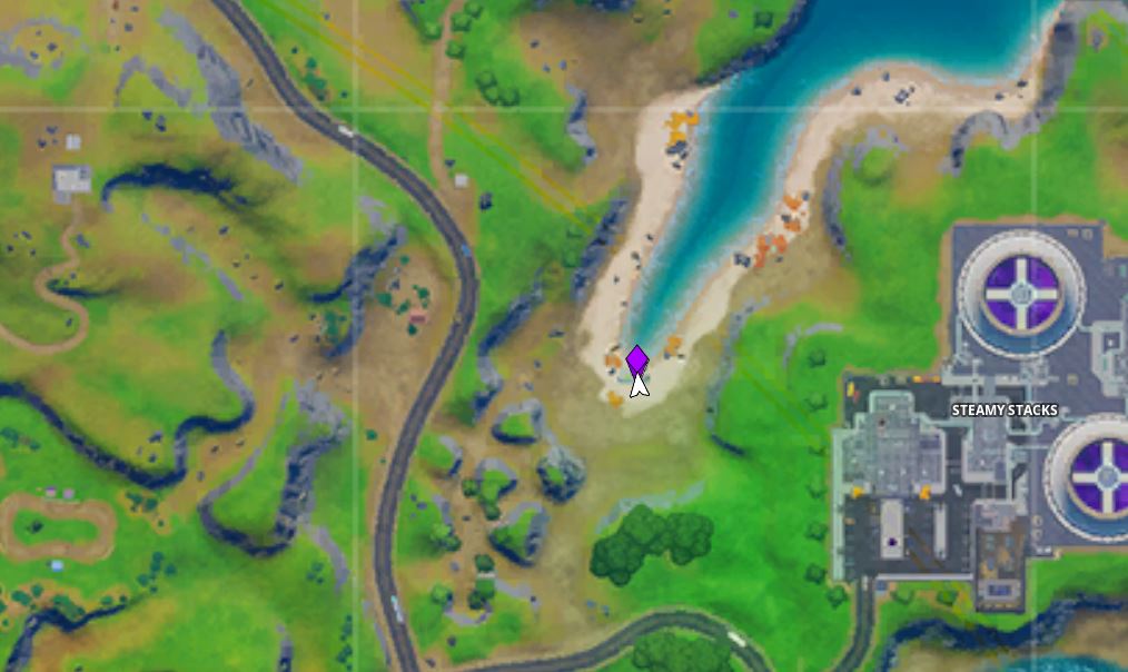 Beach Bus Fortnite Map Location