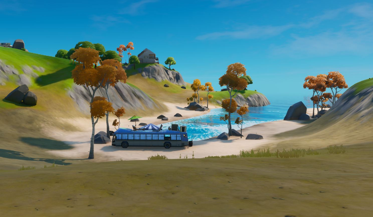 Fortnite Beach Bus