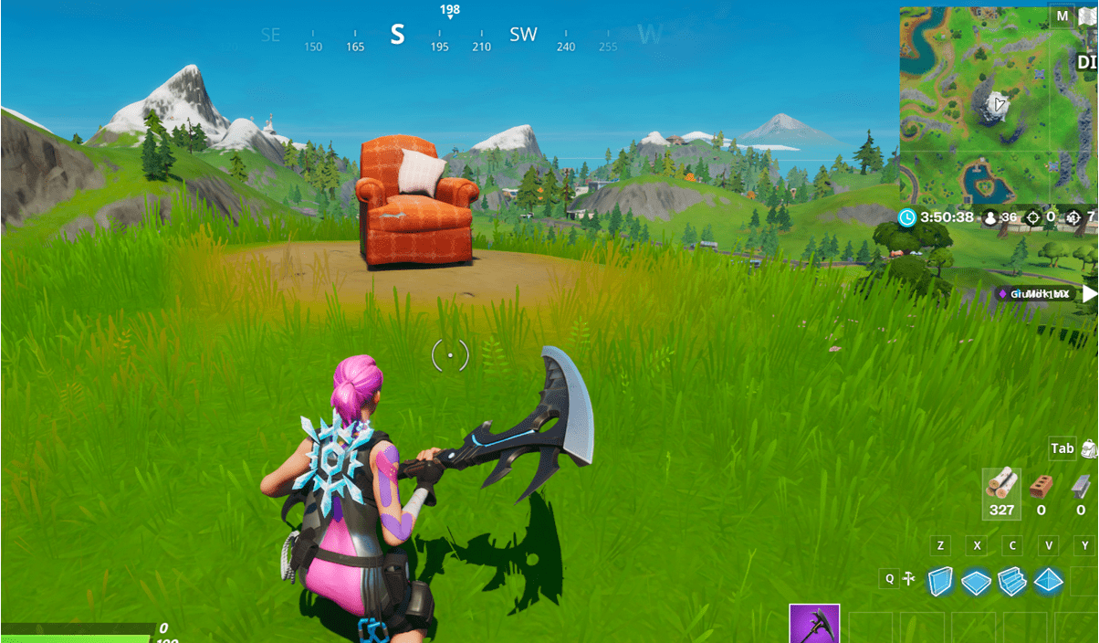 Fortnite Lonely Recliner Location In-Game