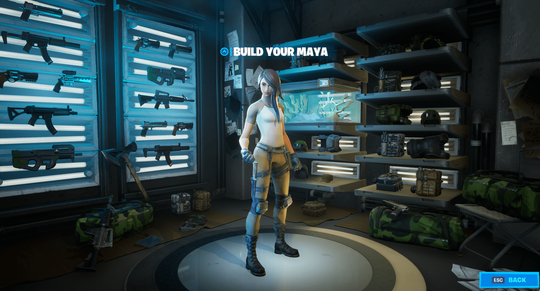 Build Your Maya Fortnite Skin