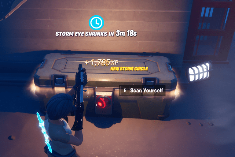 Fortnite Chests With an ID Scanner