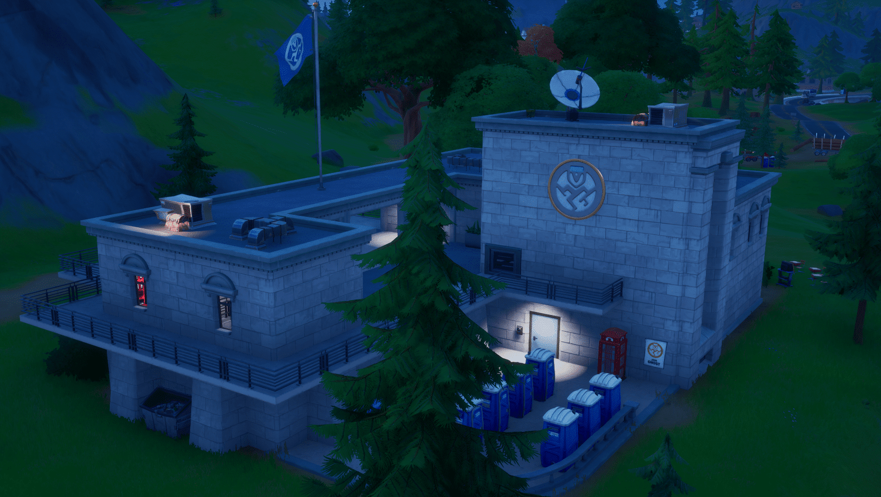 Fortnite Ghost Headquarters