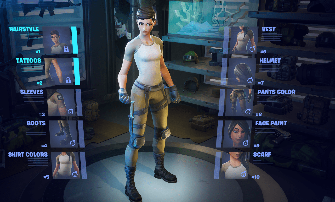 Fortnite Skin Maya Build