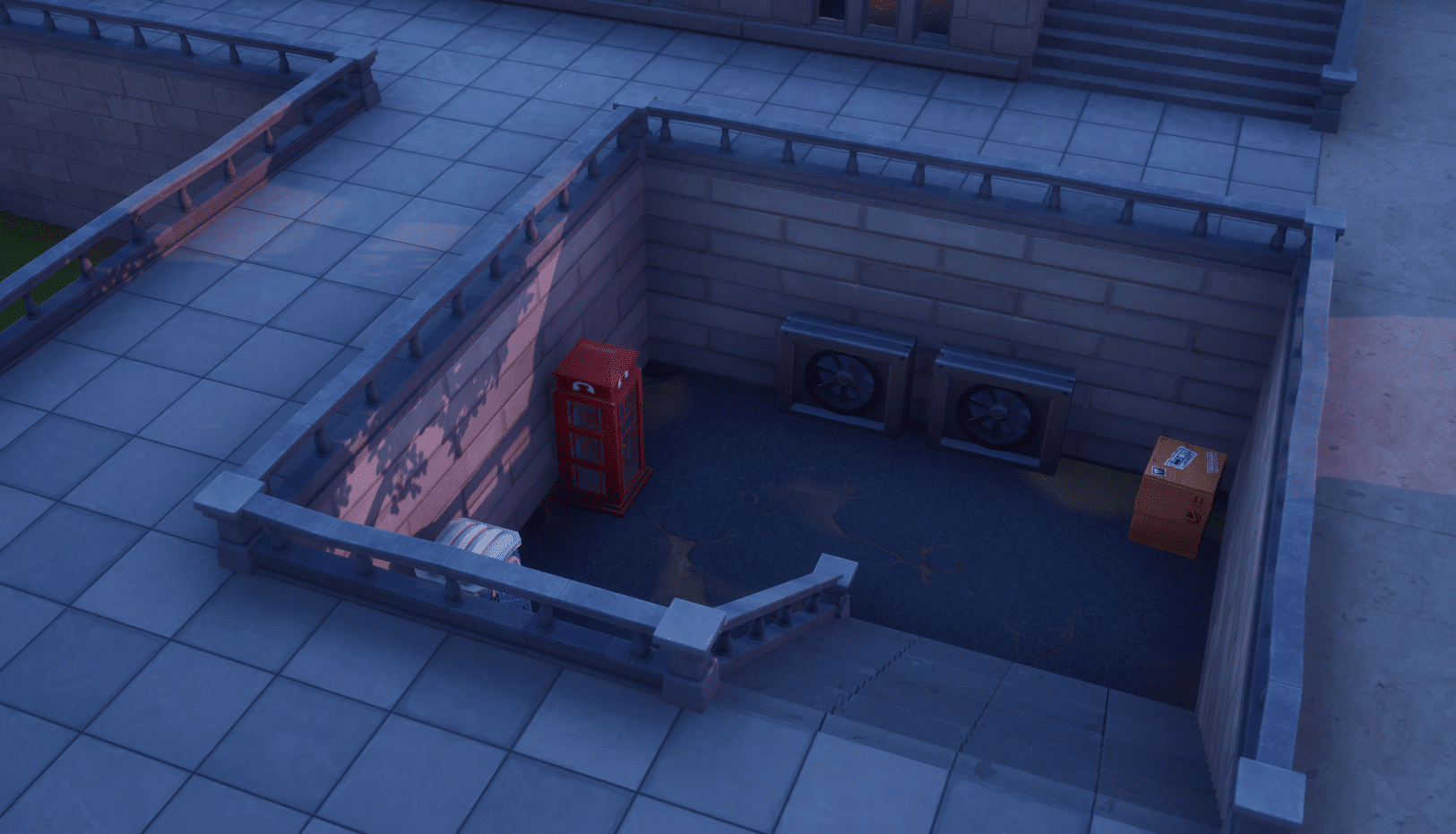 Fortnite Phone Booth Locations - The Agency Front