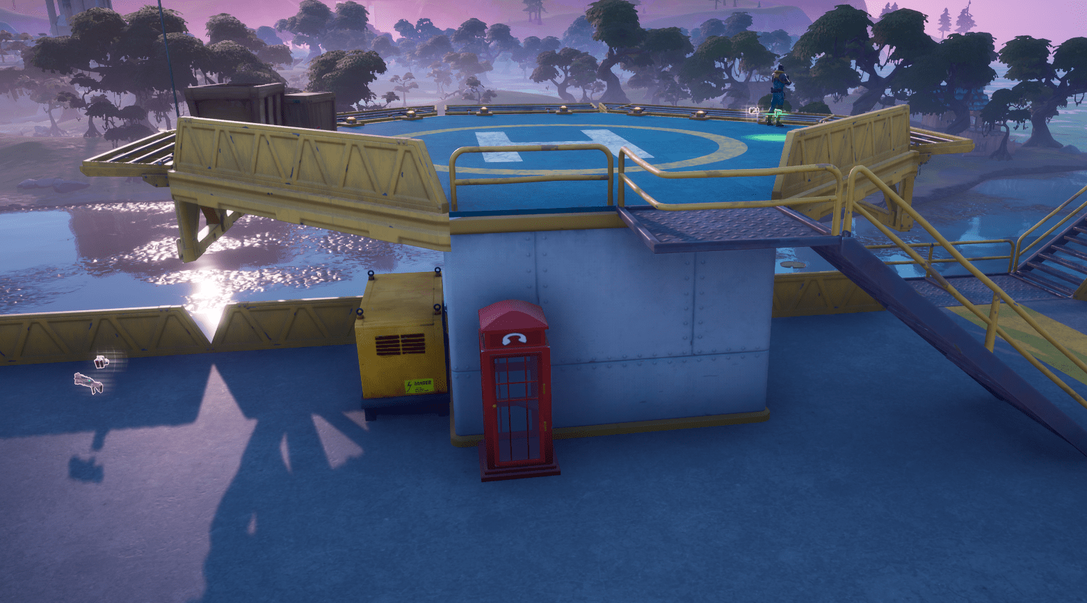 Fortnite Phone Booth Locations - The Rig 1