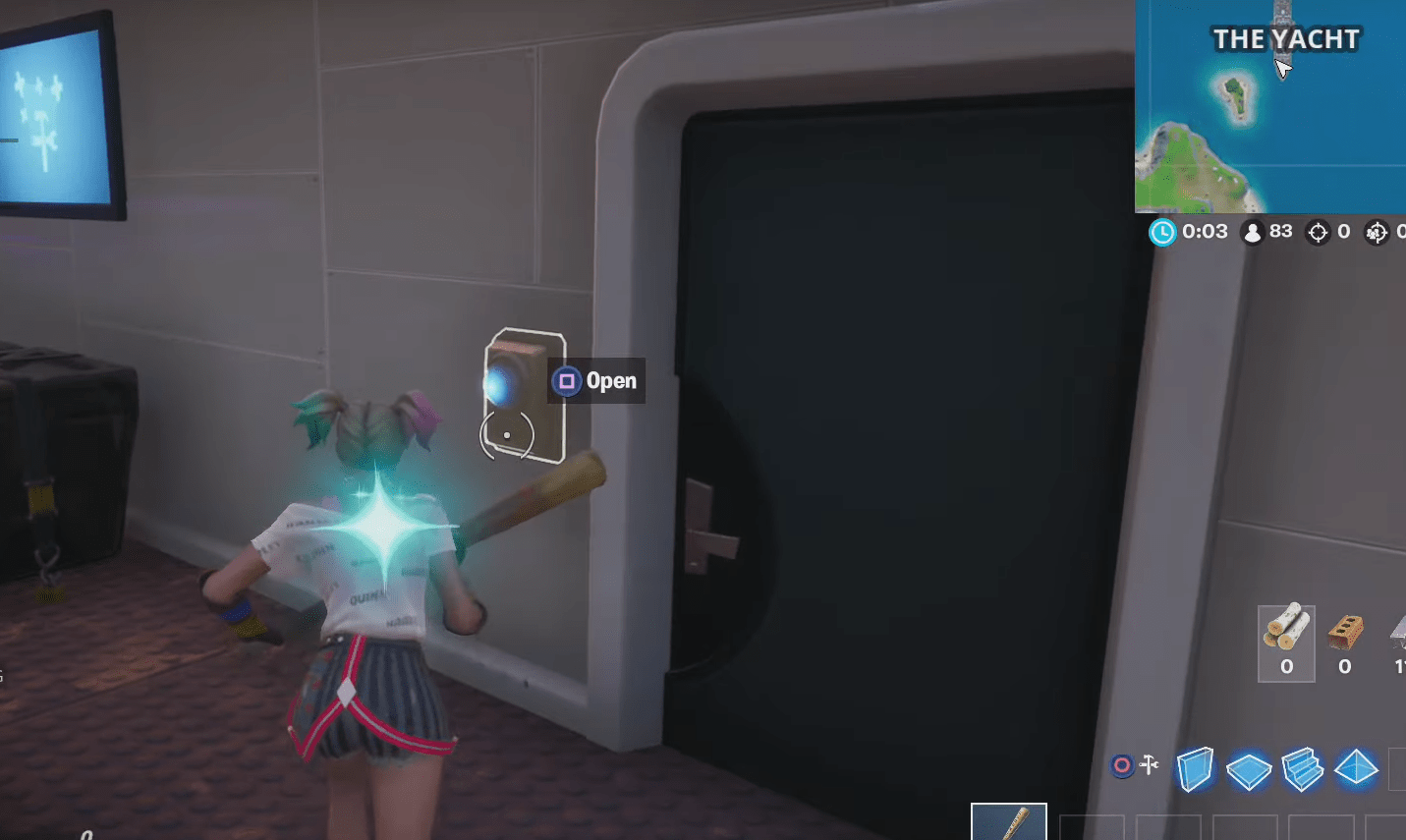 Fortnite The Yacht Security Plans - Door Panel