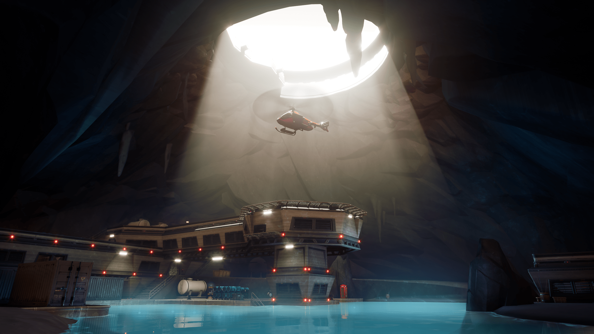 Fortnite v12.00 Map Changes - The Grotto
