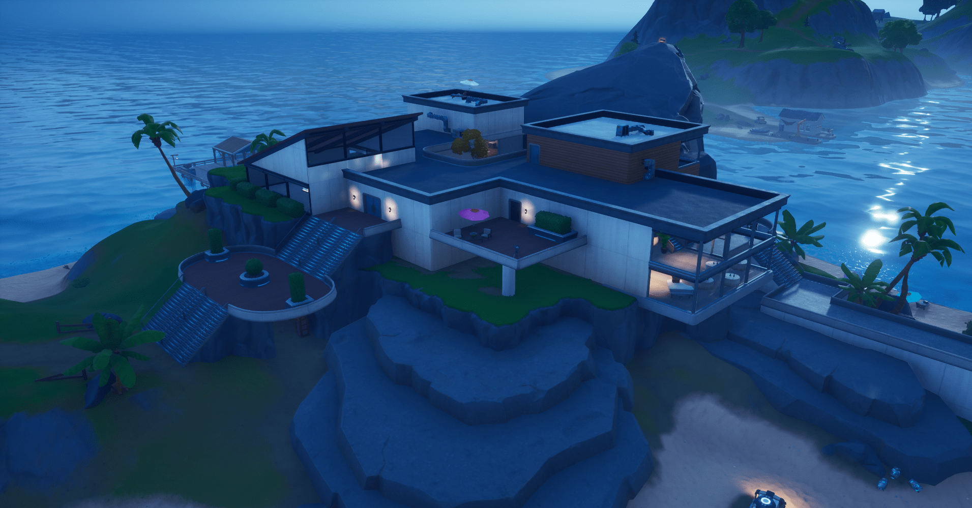 Fortnite v12.00 Map Changes - The Shark Back