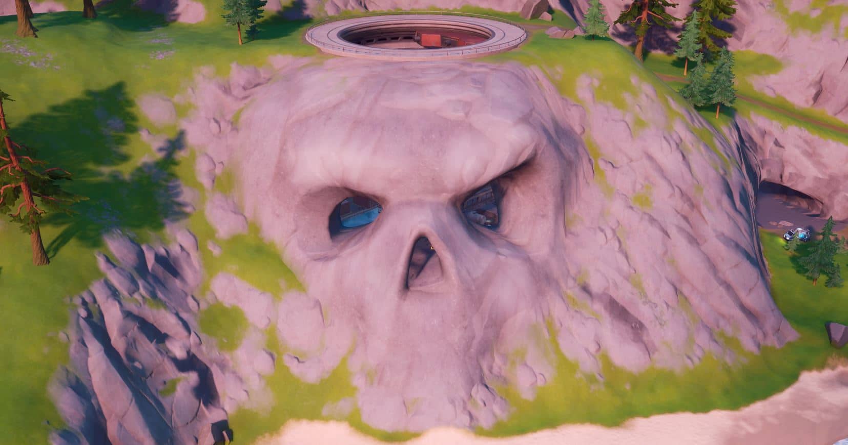 Fortnite v12.10 Map Changes - The Grotto
