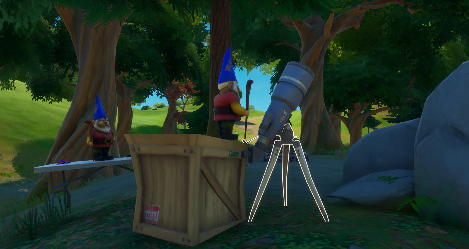 For the Gnomes Fortnite Hidden Quest