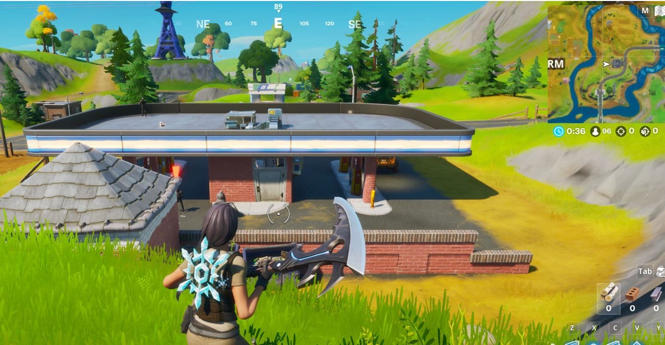 Fortnite Spy Base Locations - East of Frenzy Farm