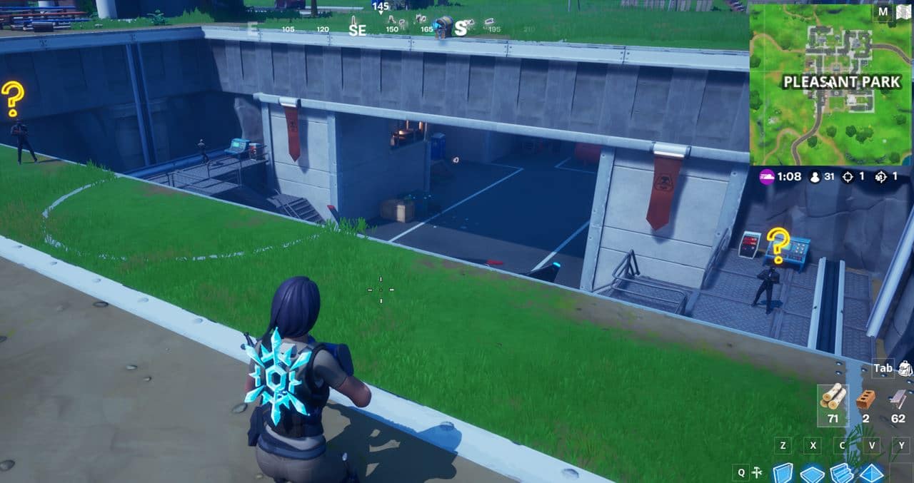 Fortnite Spy Base Locations - Pleasant Park