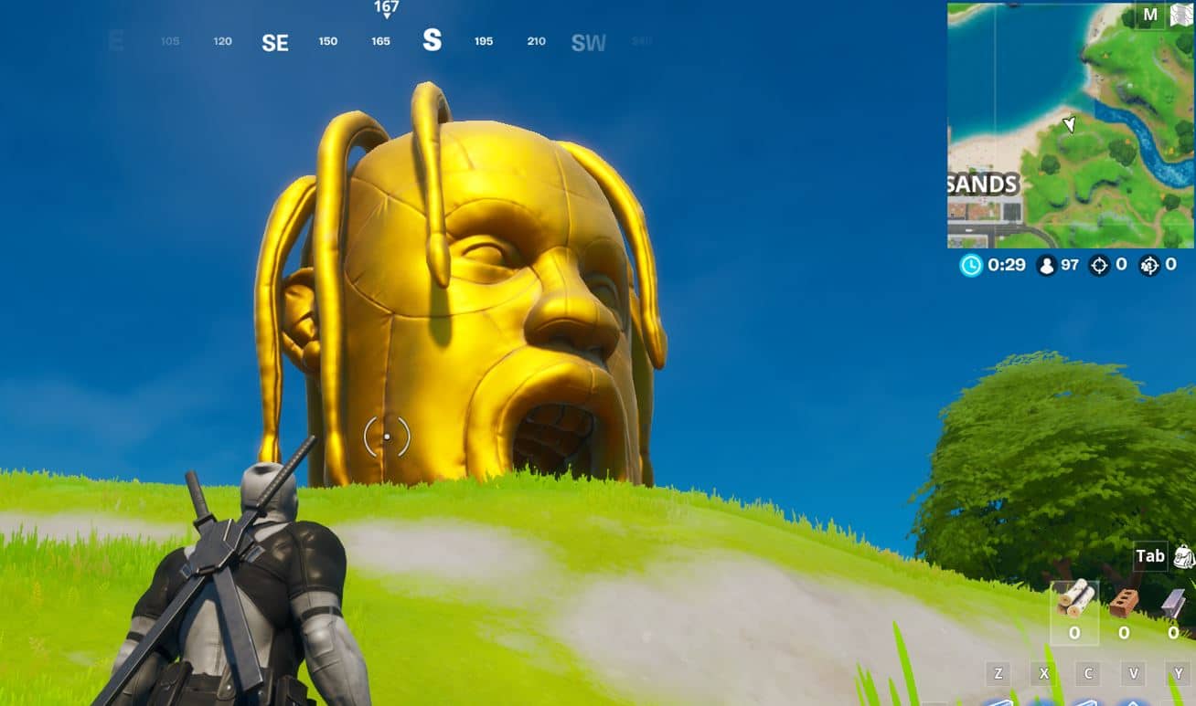 Fortnite Travis Scott Astro Head
