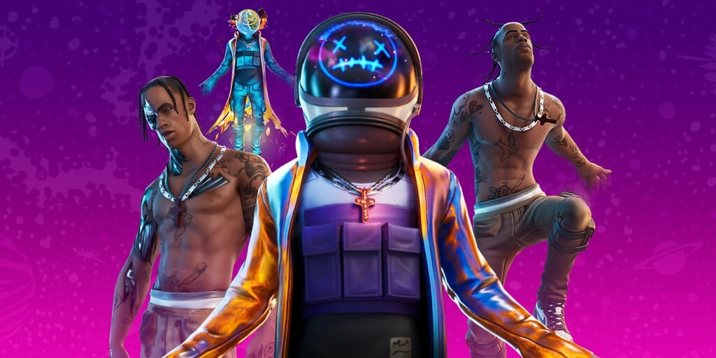 Travis Scott Fortnite Event