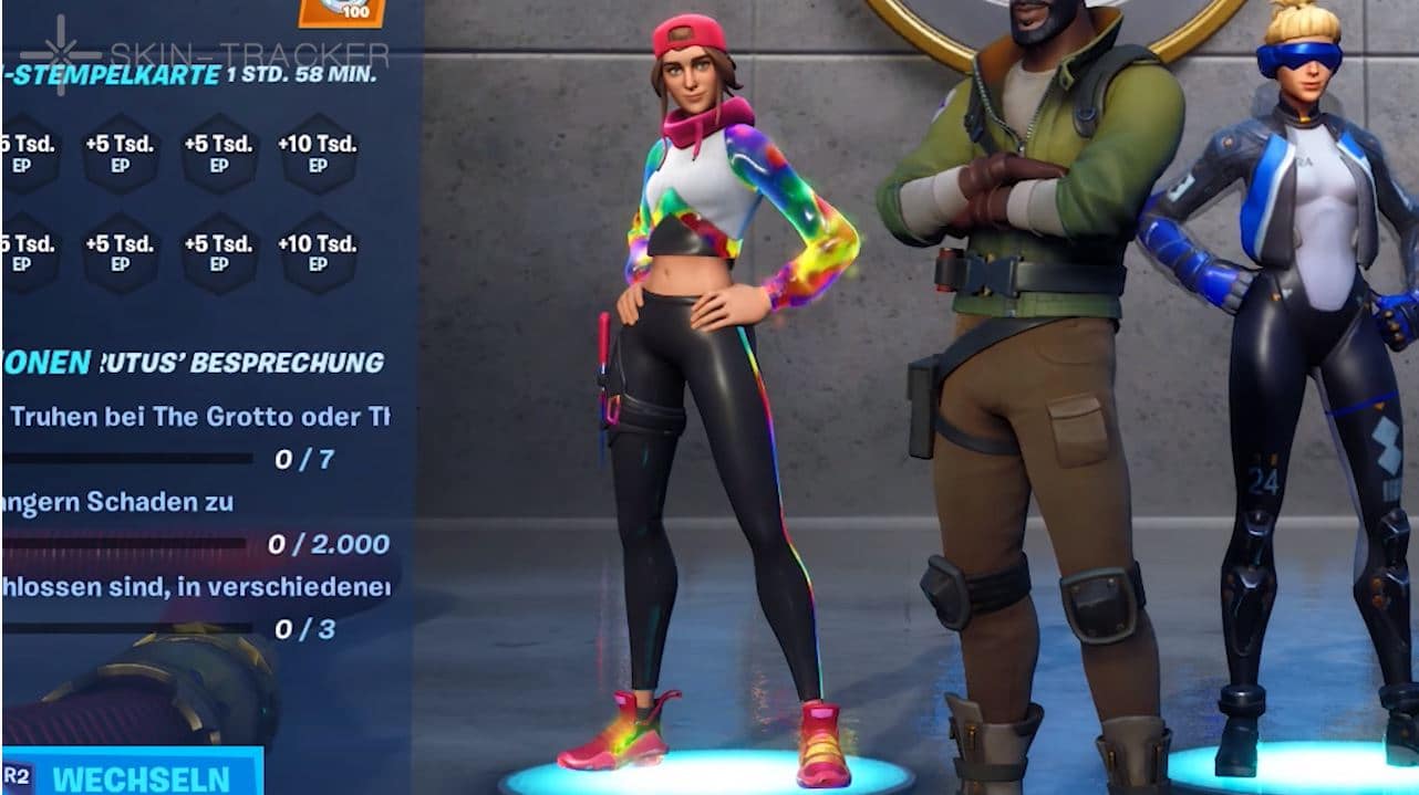 Fortnite Leaked Loserfruit Skin In-Game Footage