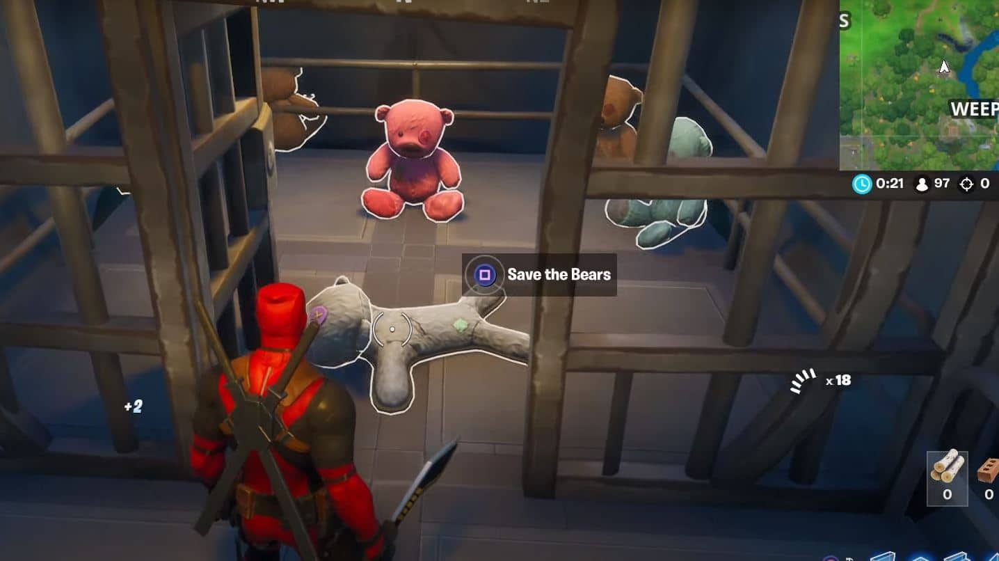 Fortnite Save The Bears Secret Mission