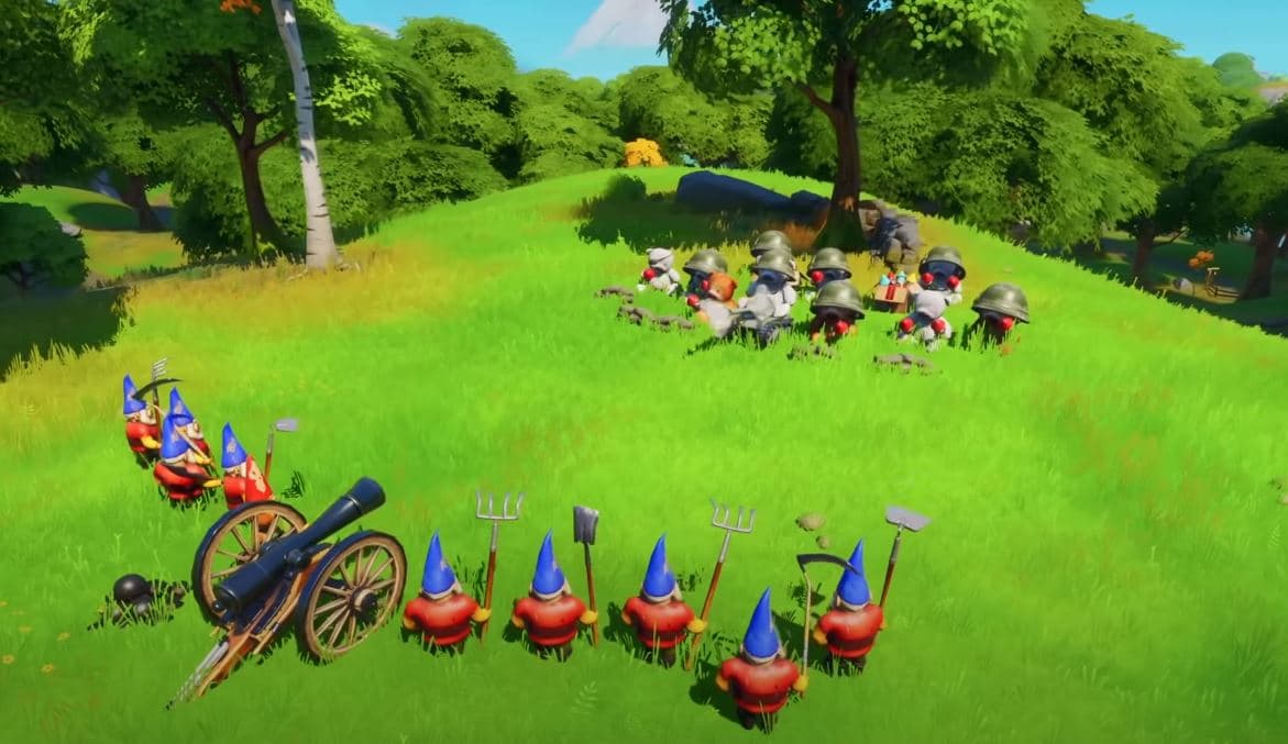 Fortnite Secret Mission - 'No Right to Bear Arms' - Disarm the Gnomes and Teddies