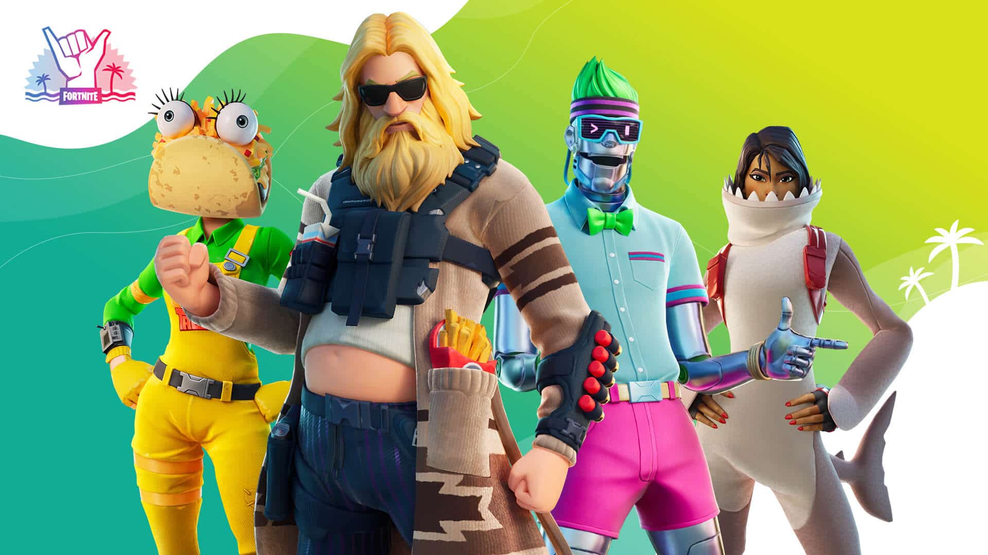 Fortnite Summer Splash Skins