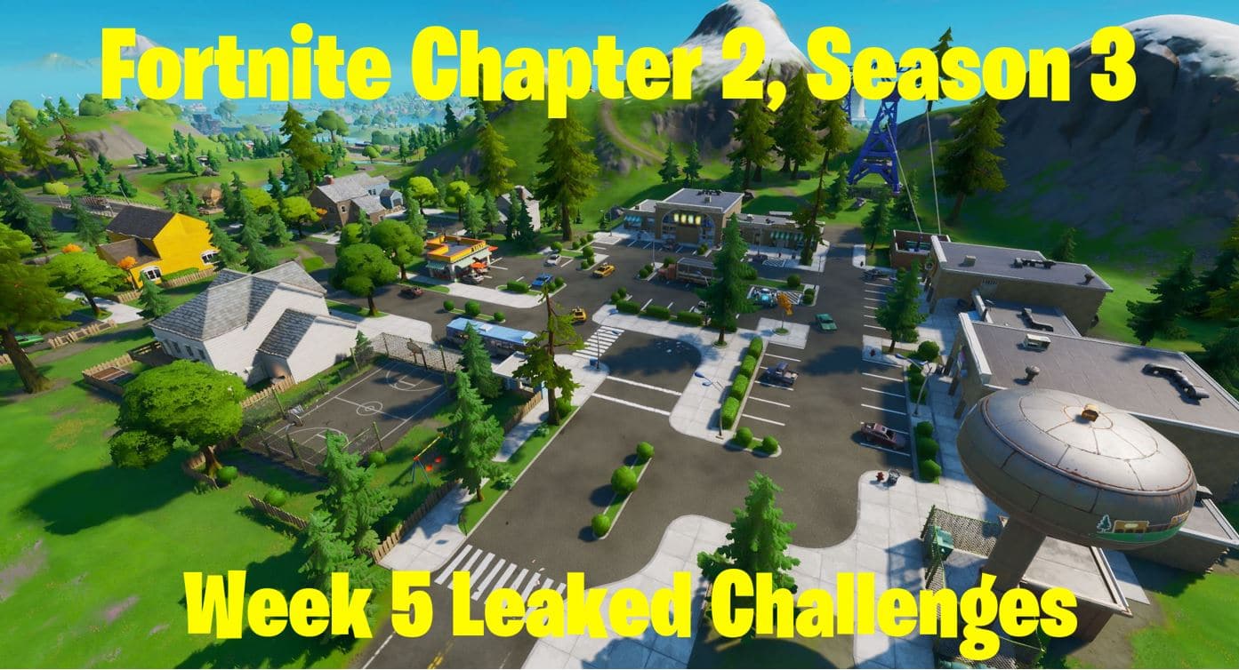 Fortnite Chapter 2 Season 3 Week 5 Leaked Challenges
