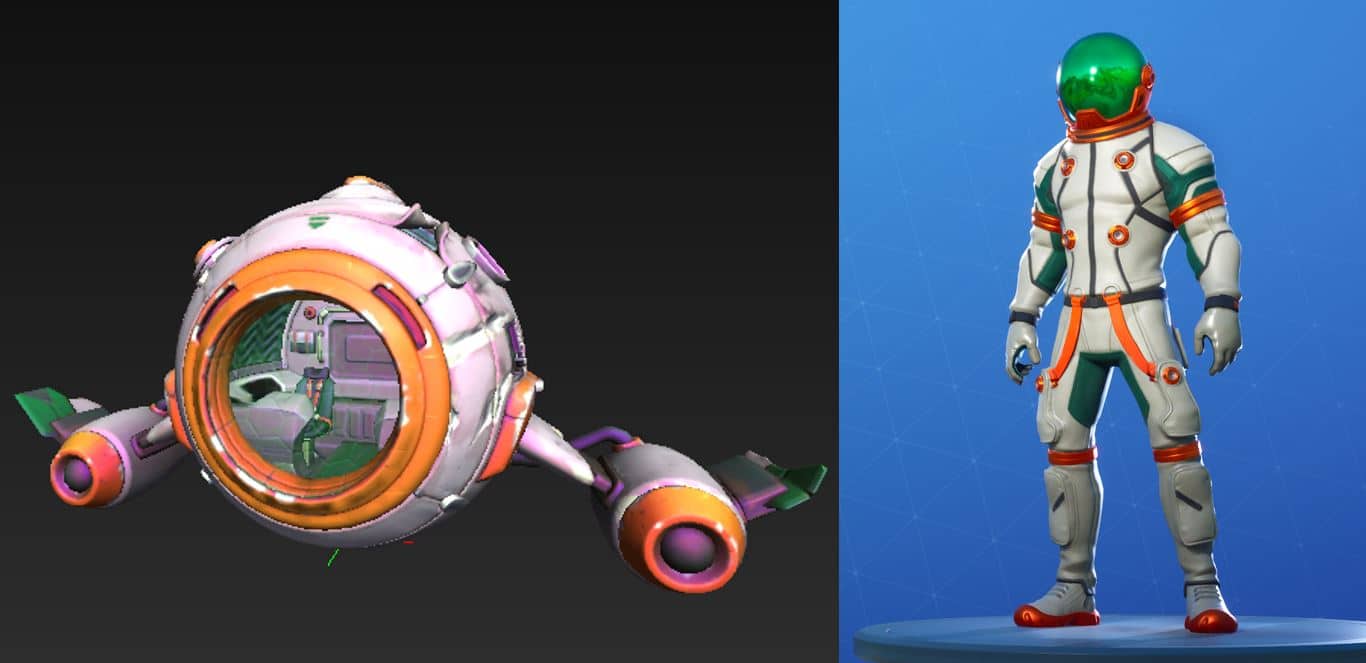 Fortnite Crash Site Leaked POI and Ancient Astronaut Challenges