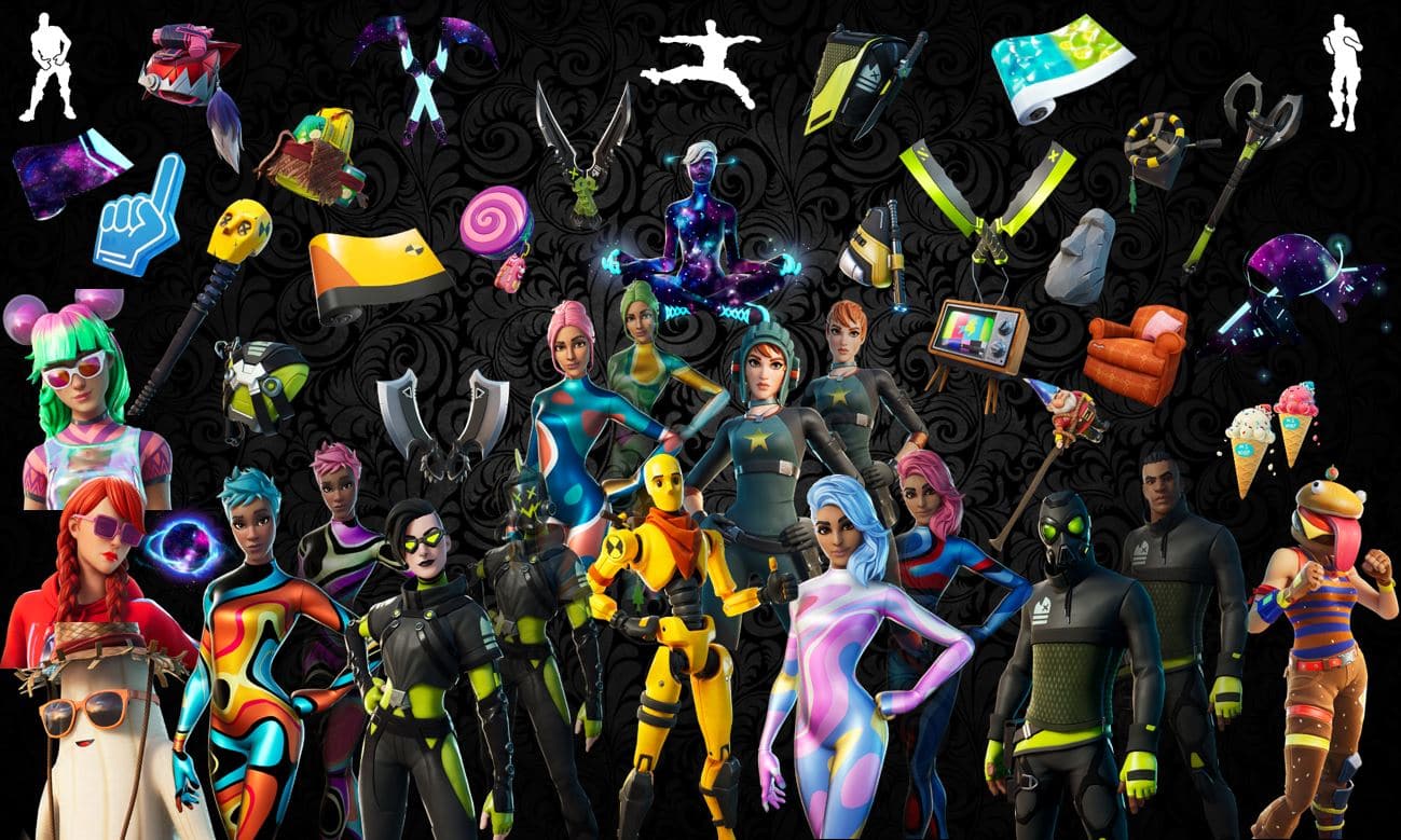 Names and Rarities of All Leaked Fortnite Cosmetics Found in v13.30 Files – Skins, Back Blings, Gliders, Pickaxes, Emotes & Wraps
