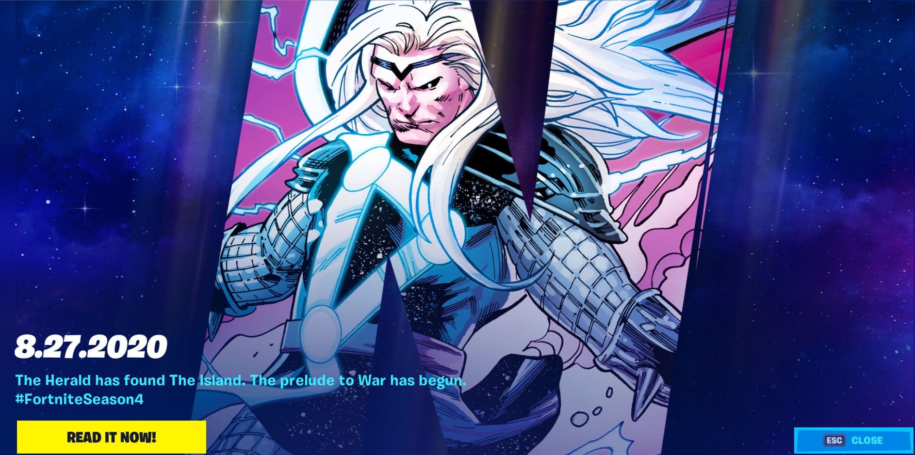 Fortnite Chapter 2, Season 4 Comic Teaser