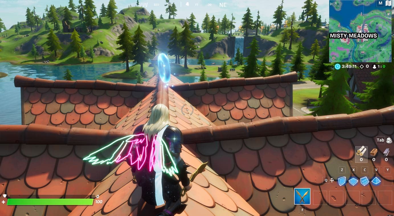 Fortnite Misty Meadows Floating Ring Location 2