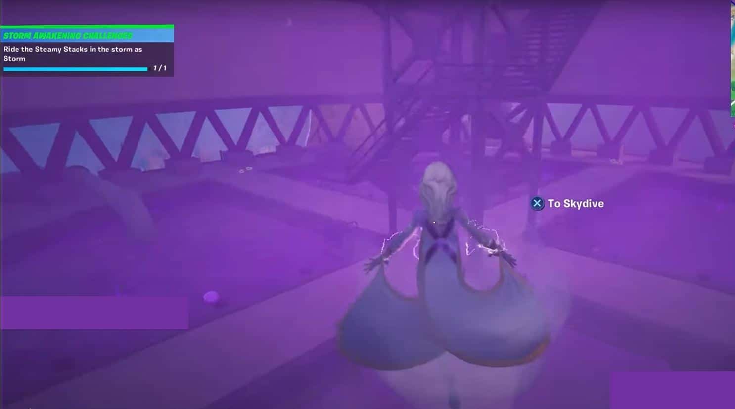 Fortnite Ride the Steamy Stacks in the Storm as Storm