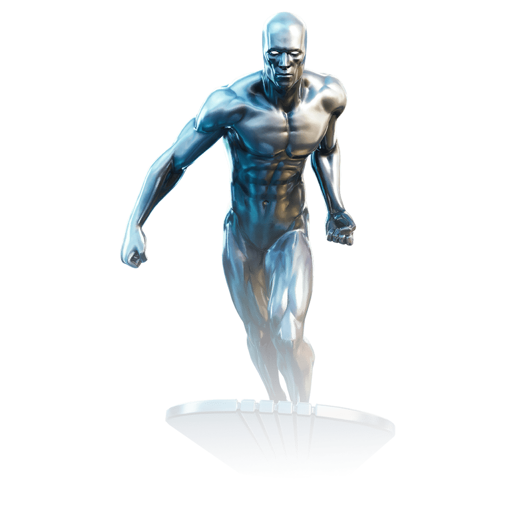 Fortnite v14.00 Leaked Skin - Silver Surfer
