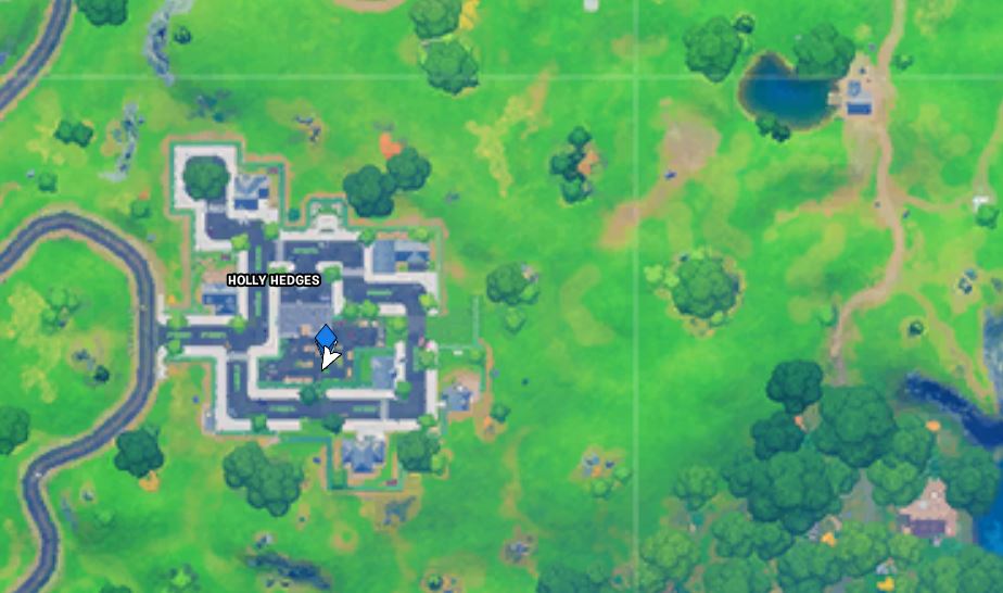 Holly Hedges Nursery Fortnite Location