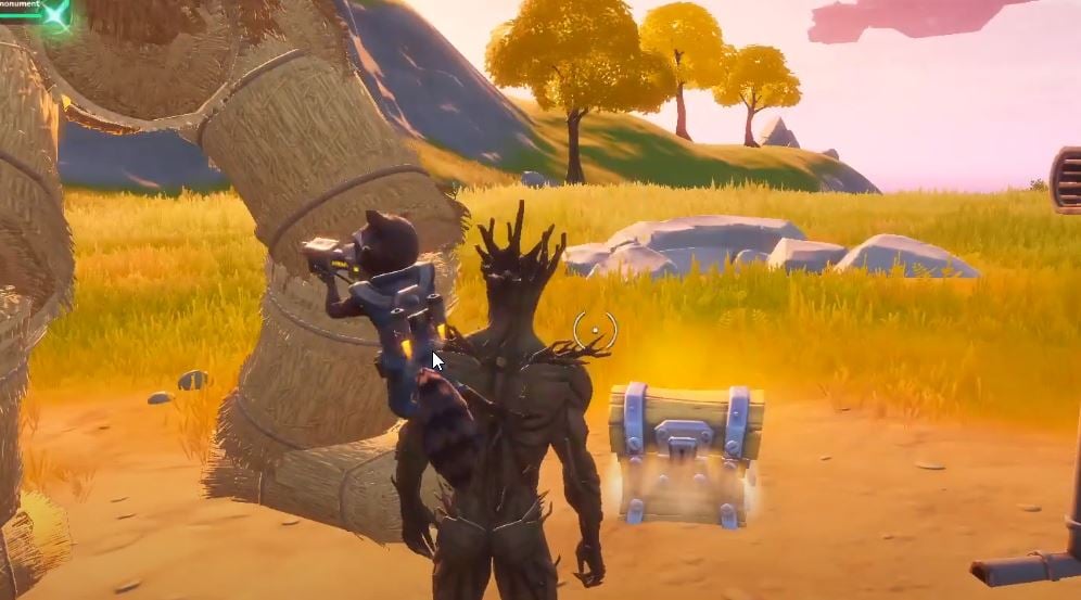 Rocket in Fortnite Marvel