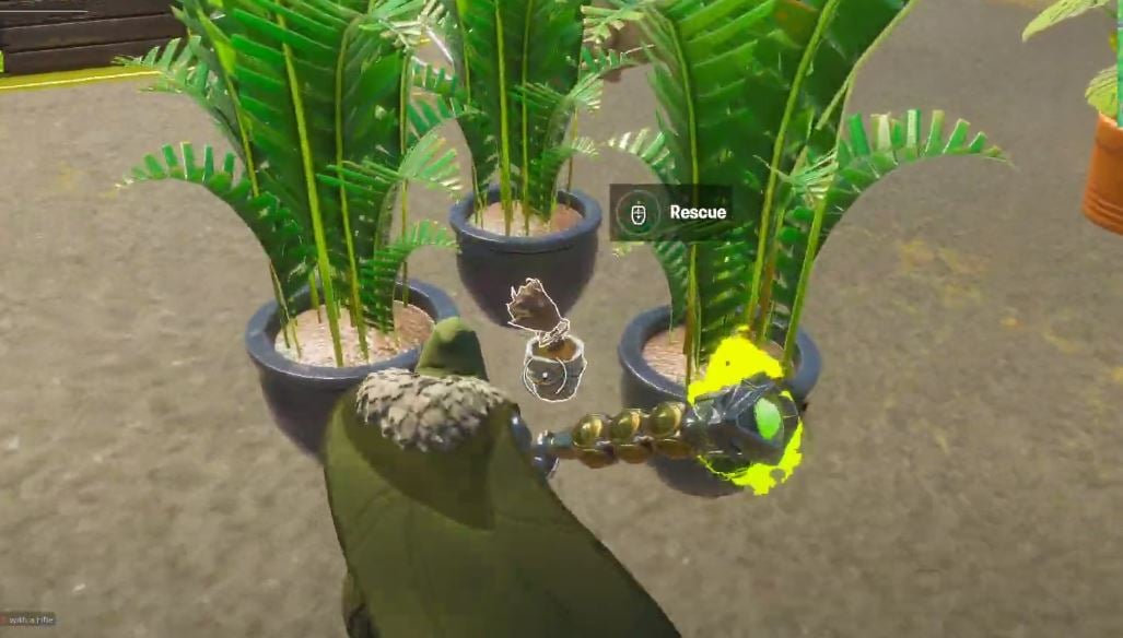 rescue baby groot Fortnite