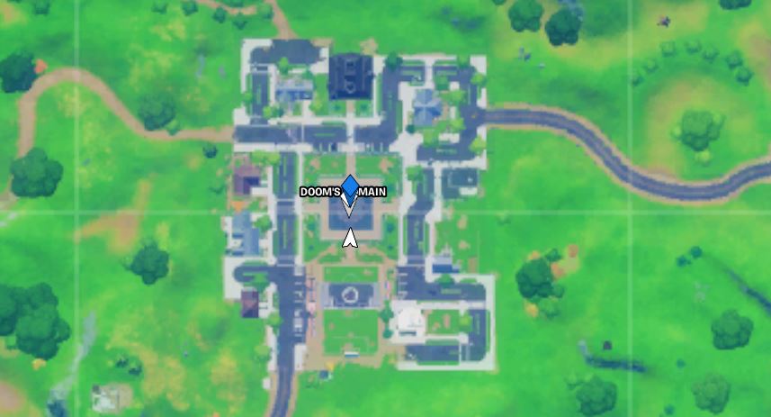 Doctor Dooms Statue Fortnite Location